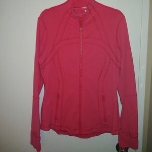 Pink Lululemon athletic sweater